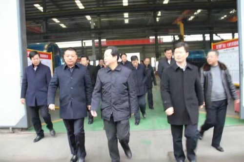隨州市委書記劉曉鳴一行來我公司考察調(diào)研